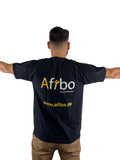 Schwarzes #TeamAfibo T-Shirt