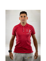 Rotes Poloshirt